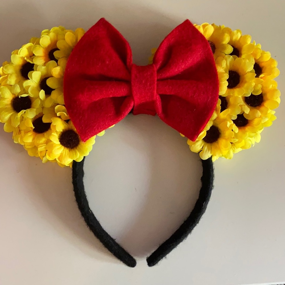 Sunflower Disney ears